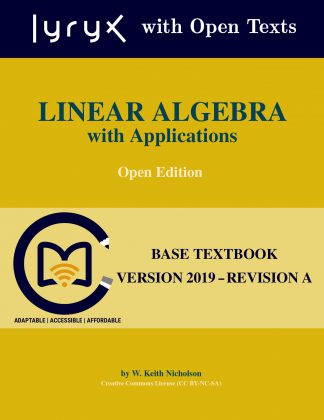 Linear Algebra with Applications